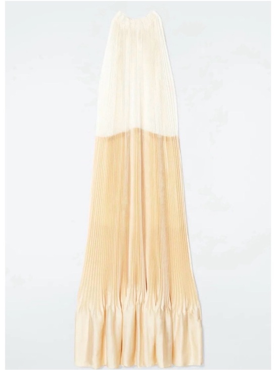 COS Dresses & Skirts - COS Plisse Two-Tone Maxi Dress